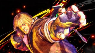 Ken Character Art showing him crouched in a claw pose, arm outstretched