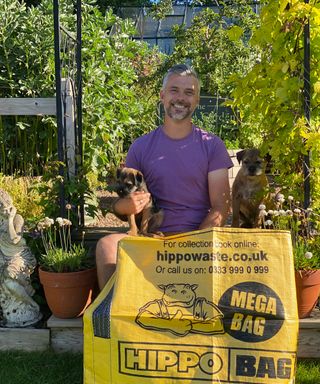 celebrity gardener rob smith and a hippobag