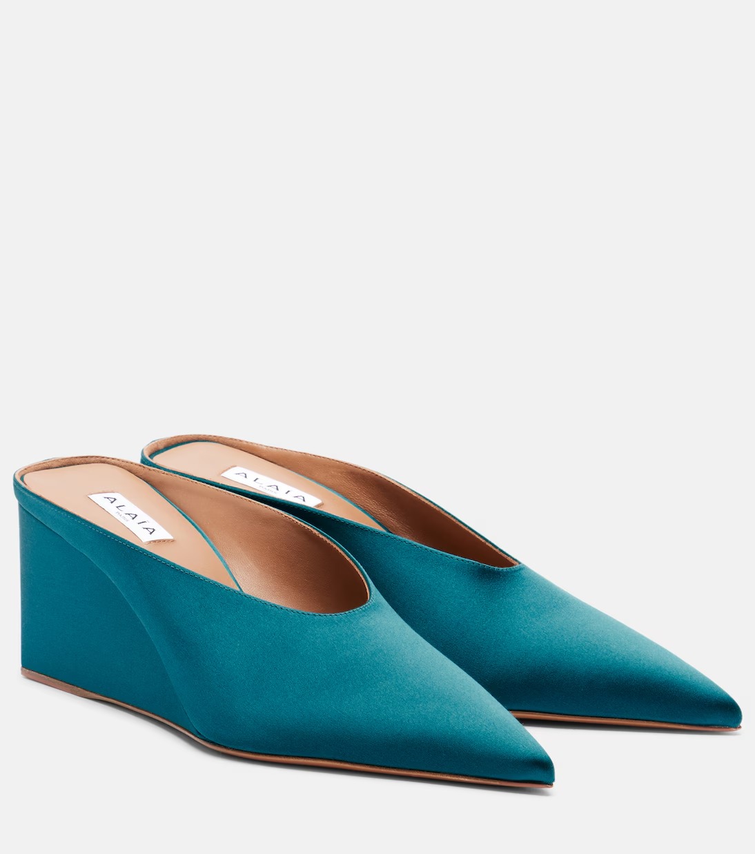 Cha-Cha Patent-Leather Mules