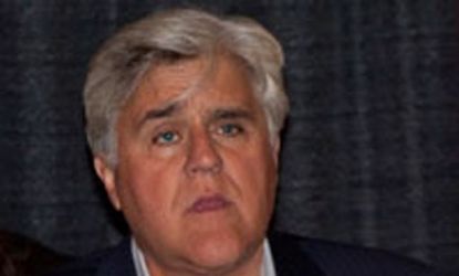 The jokes have turned around on NBC's late-night comedian Jay Leno