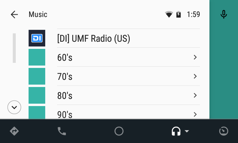 TuneIn Radio on Android Auto