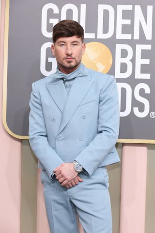 Barry Keoghan attends the 80th Annual Golden Globe Awards at The Beverly Hilton on January 10, 2023 in Beverly Hills, California.