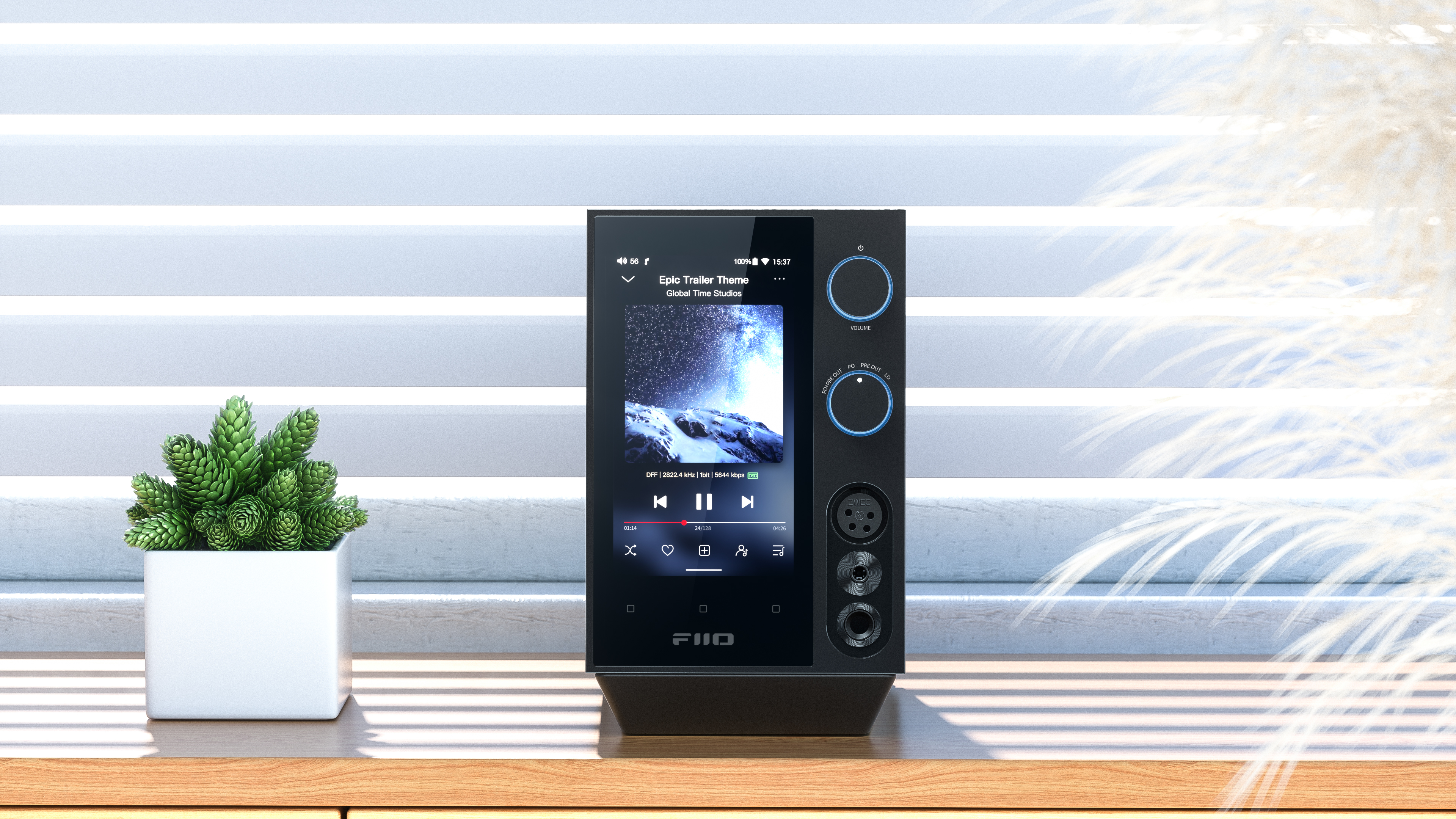 Spotify launches its first hardware device, a touchscreen player