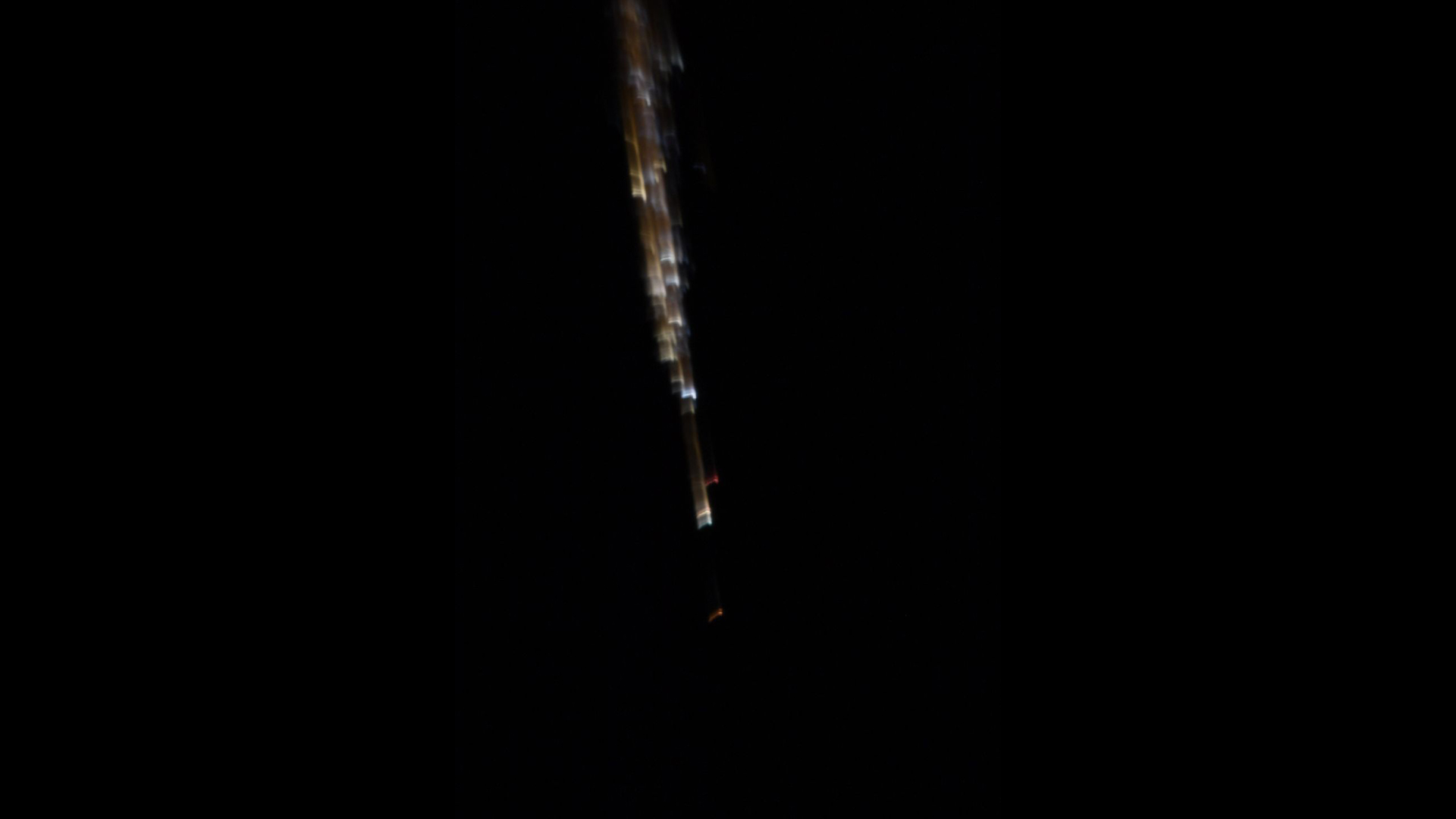 The Russian Progress MS-23 cargo ship burns up in Earth's atmosphere on Nov. 29, 2023.