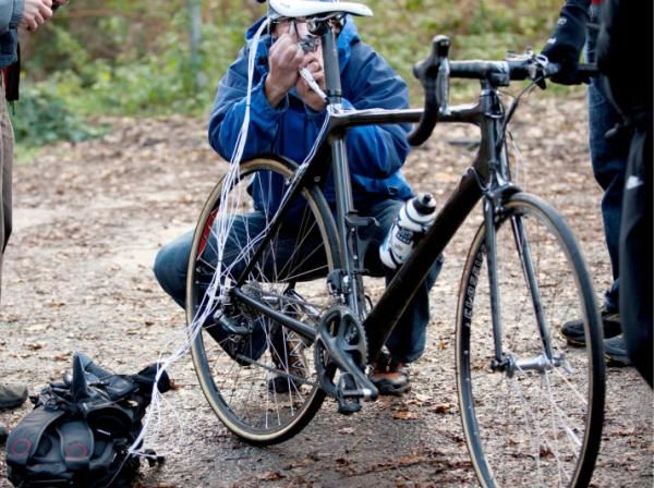 Trek recently showed this image of an instrumented Madone frame. Trek won't say what the collected data is being used for but our guess is a new carbon chassis designed specifically to tackle the cobbles of Paris-Roubaix.
