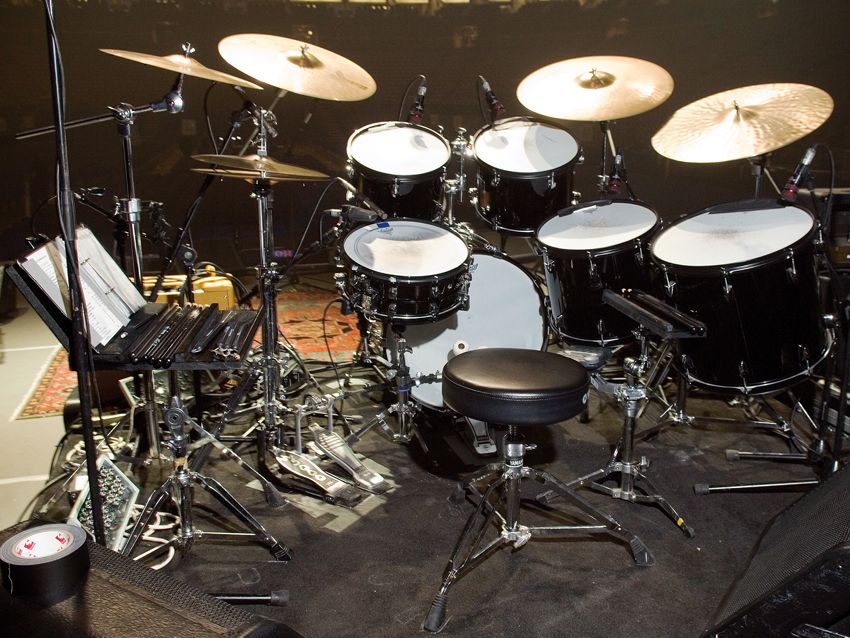 Steve Gadd's drum setup legendary session drummer's kit in pictures