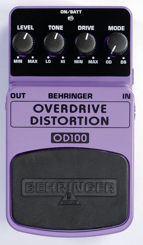 Overdrive distortion.