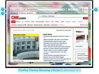 First screens from Mozilla give an idea of Firefox 3.7's look and feel