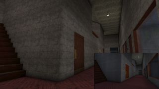 Deus Ex New Vision mod UNATCO HQ comparison