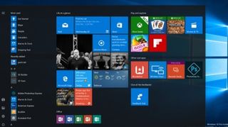 Windows 10 Start menu redesign preview