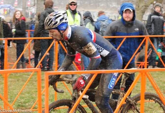 Francis Mourey (FRA) just before the Belgians caught him