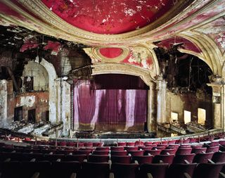 Paramount Theater, Newark, NJ. Images © Yves Marchand and Romain Meffre, part of the photography book Movie Theaters on derelict cinemas