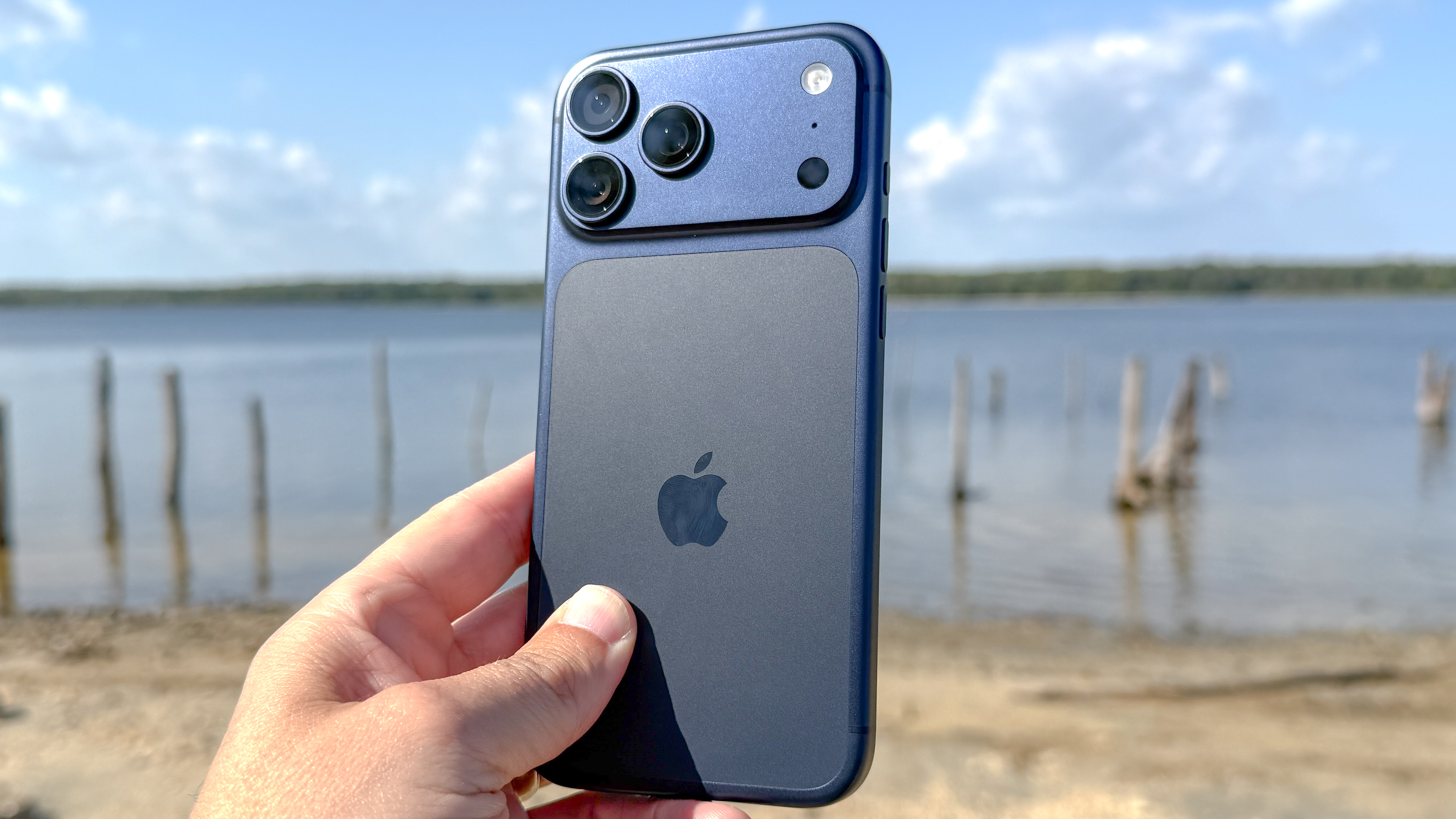 iPhone 17 Pro Max shown in hand