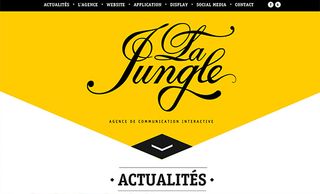 Web design trends 2013: Type-led designs