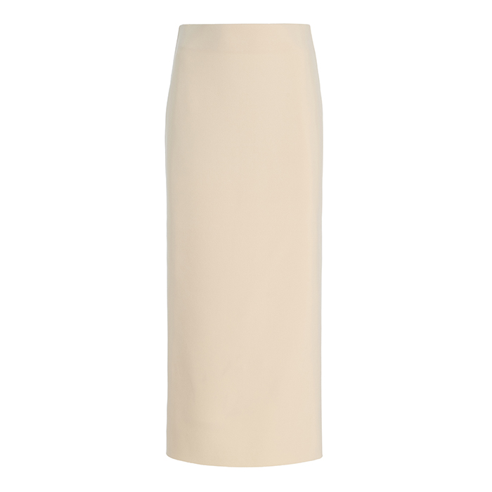 BIRROT, Crepe Maxi Skirt