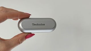 Technics EAH-AZ60 review: holding an earbuds case