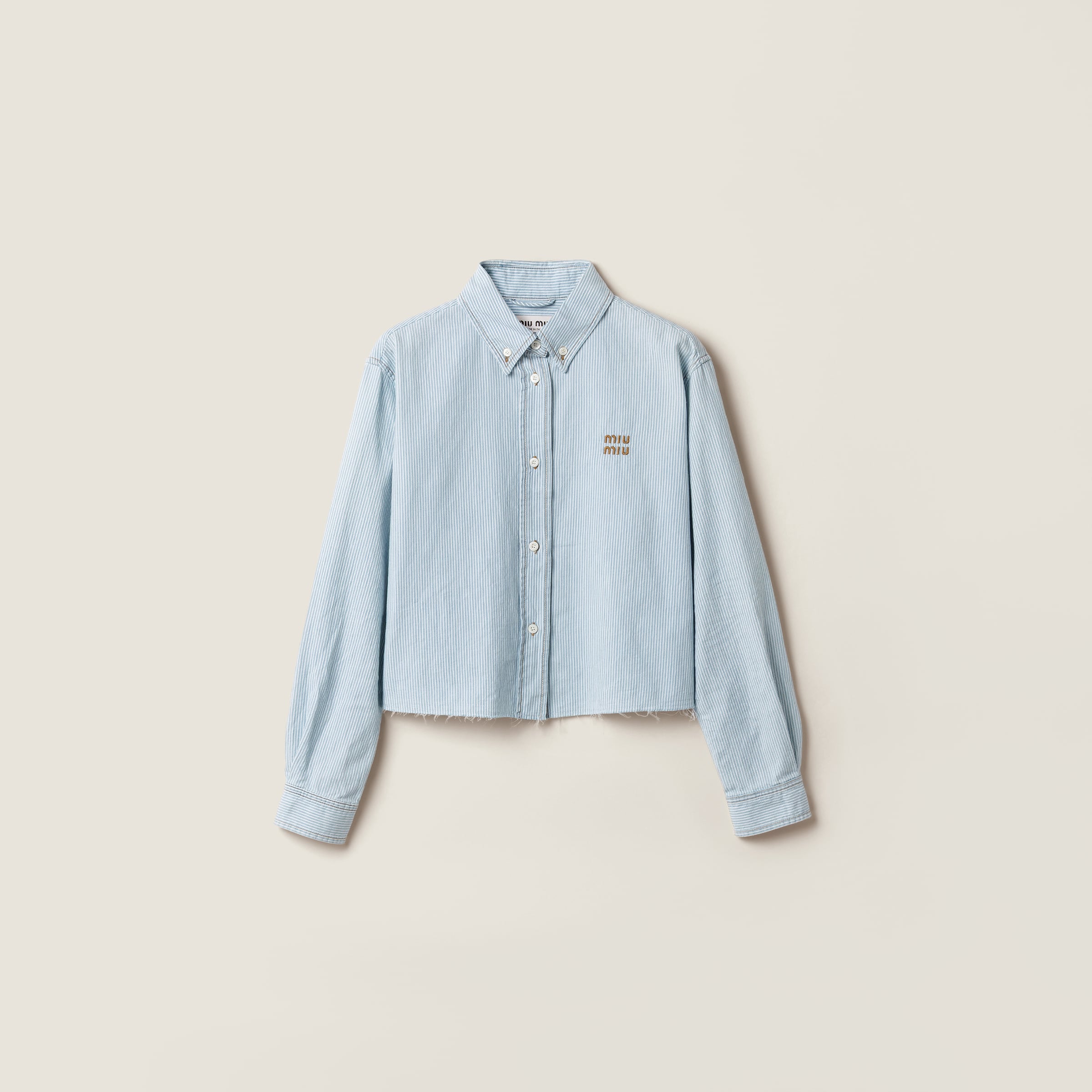 Striped Chambray Shirt