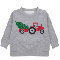 24. Tractor Christmas kids jumper - View at Etsy