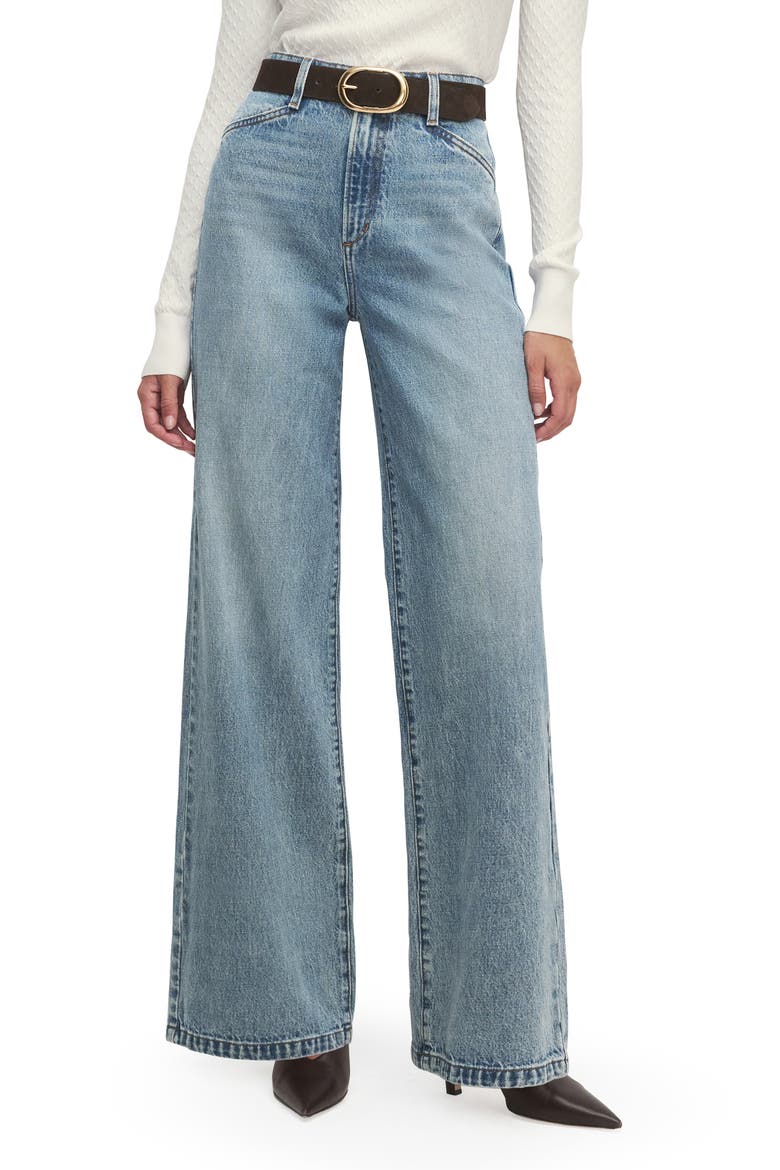 The Mischa Super High Waist Wide Leg Jeans