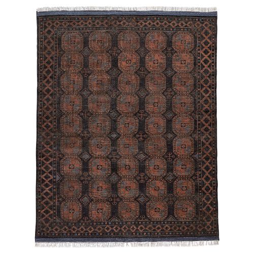 CB2, Pascala Hand-Knotted Black Wool Area Rug