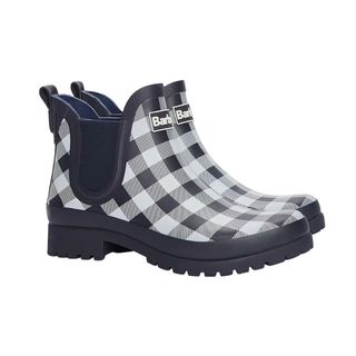 Mallow wellies in gingham check 