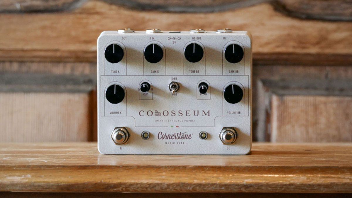 Cornerstone Music Gear Colosseum: a twofer drive designed with input from the general public