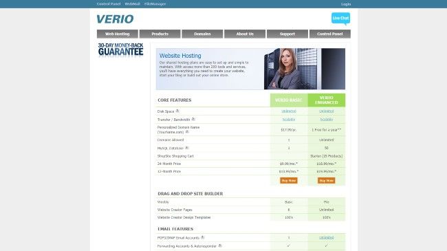 Verio review | TechRadar