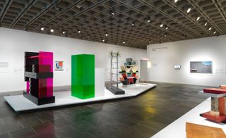 Installation view of ‘Ettore Sottsass: Design Radical