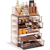 9. Sorbus Cosmetic Makeup and Jewellery Storage Case Display: £45.54 at Amazon