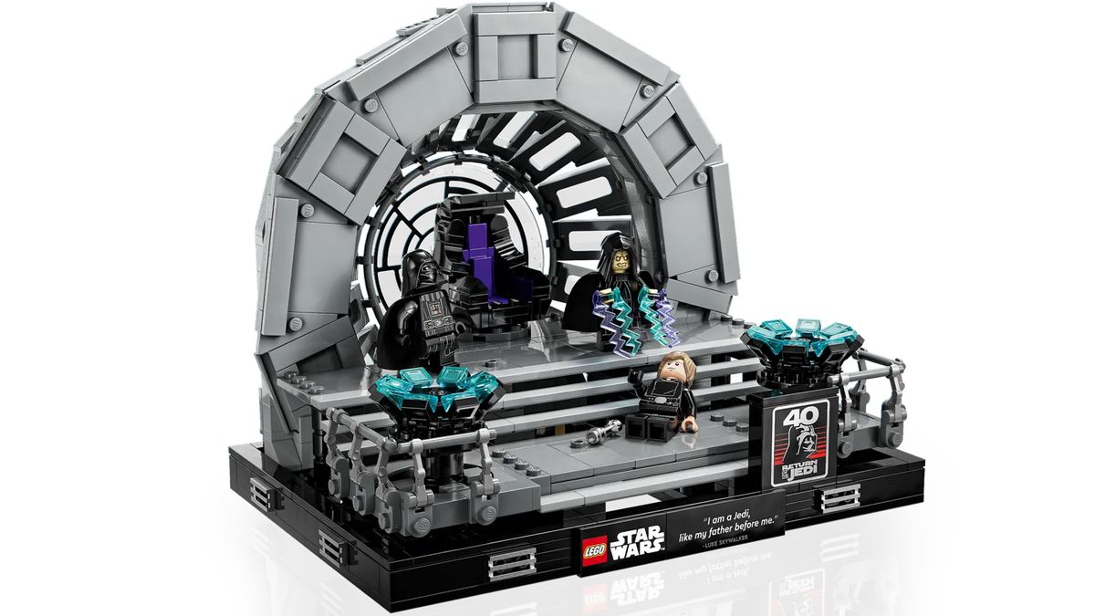 Lego Star Wars Emperor's Throne Room Diorama