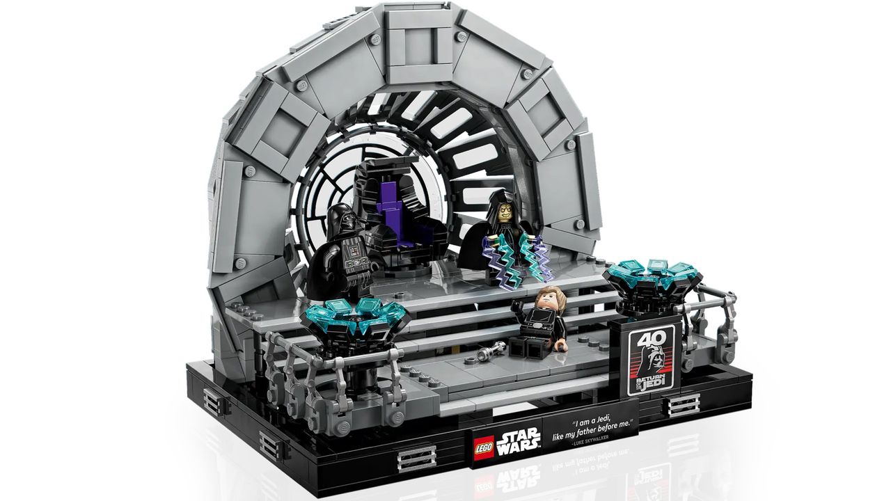 Lego Star Wars Emperor's Throne Room Diorama