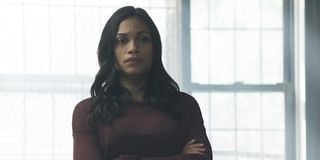 Claire Temple in Colleen Wing's dojo