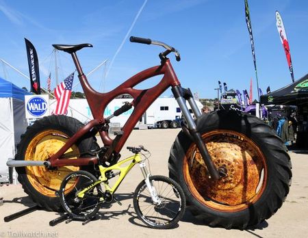 Bikes of all sizes are on display