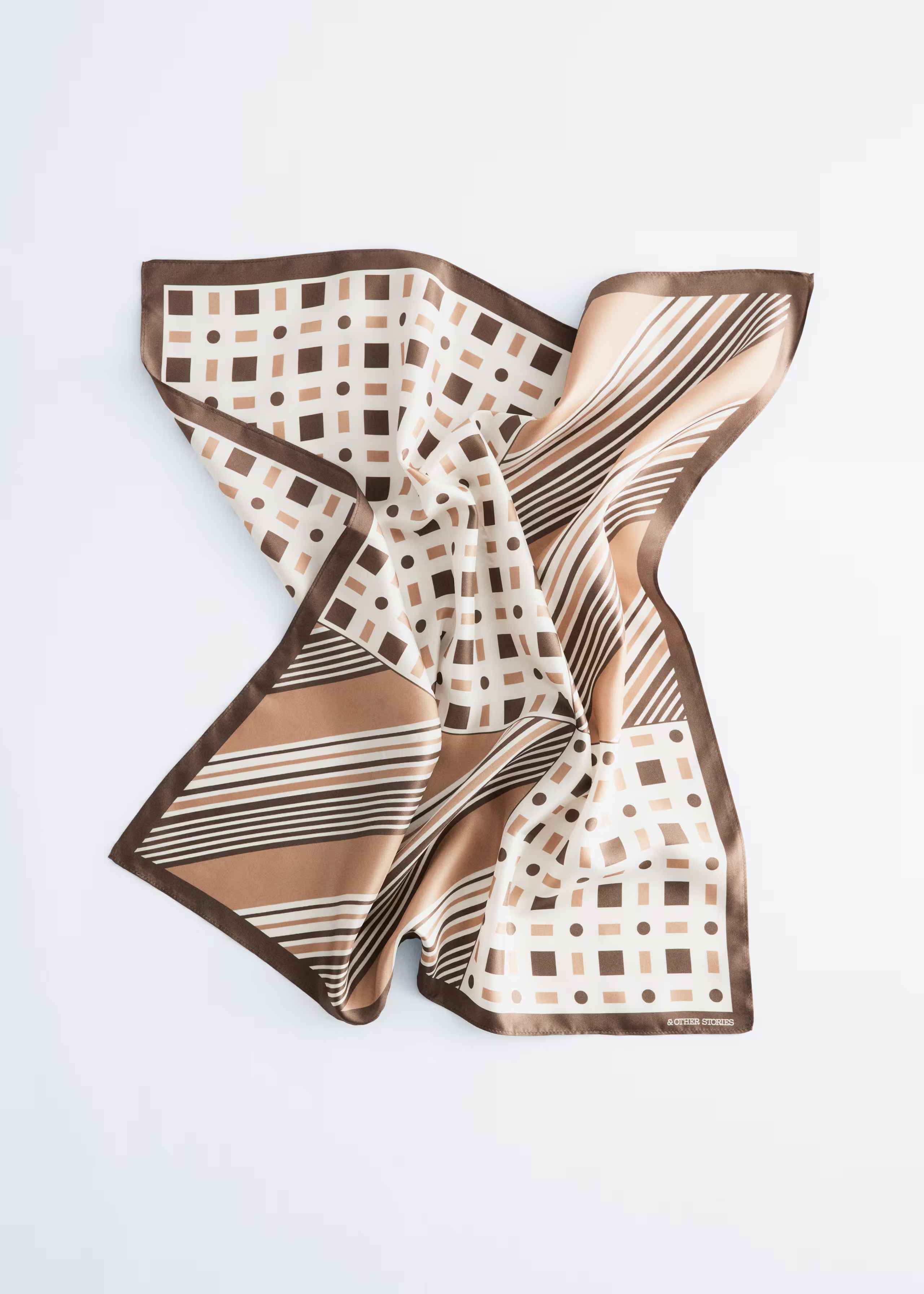 stories, Graphic Print Scarf