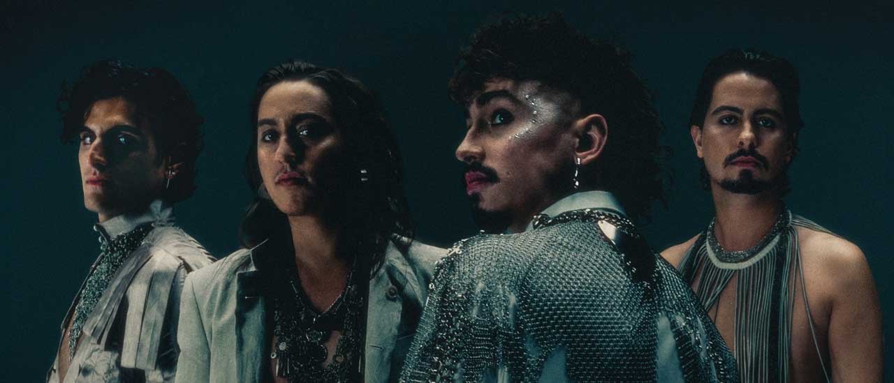 Greta Van Fleet studio portrait