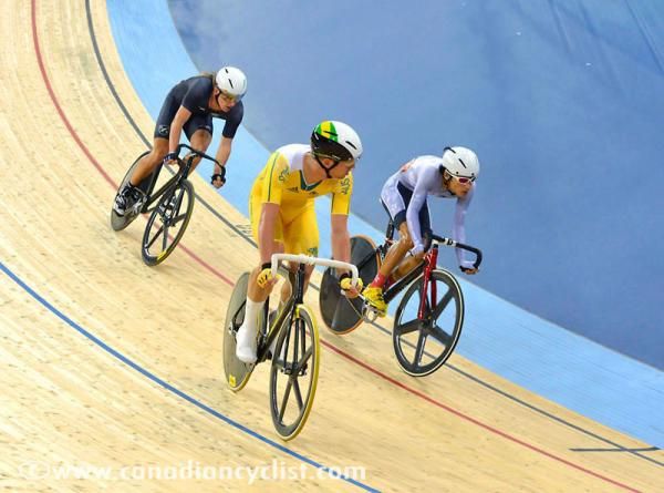 Glenn O'Shea (Australia) missed the important moves in the scratch race.