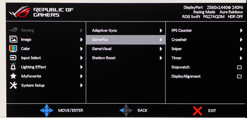 Asus ROG Swift PG27AQDM