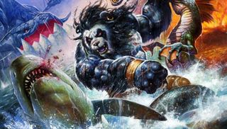 World of Warcraft Panda Shark Punch What
