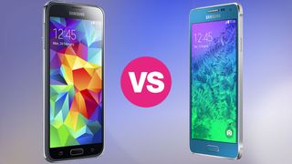 Samsung Galaxy Alpha vs Samsung Galaxy S5
