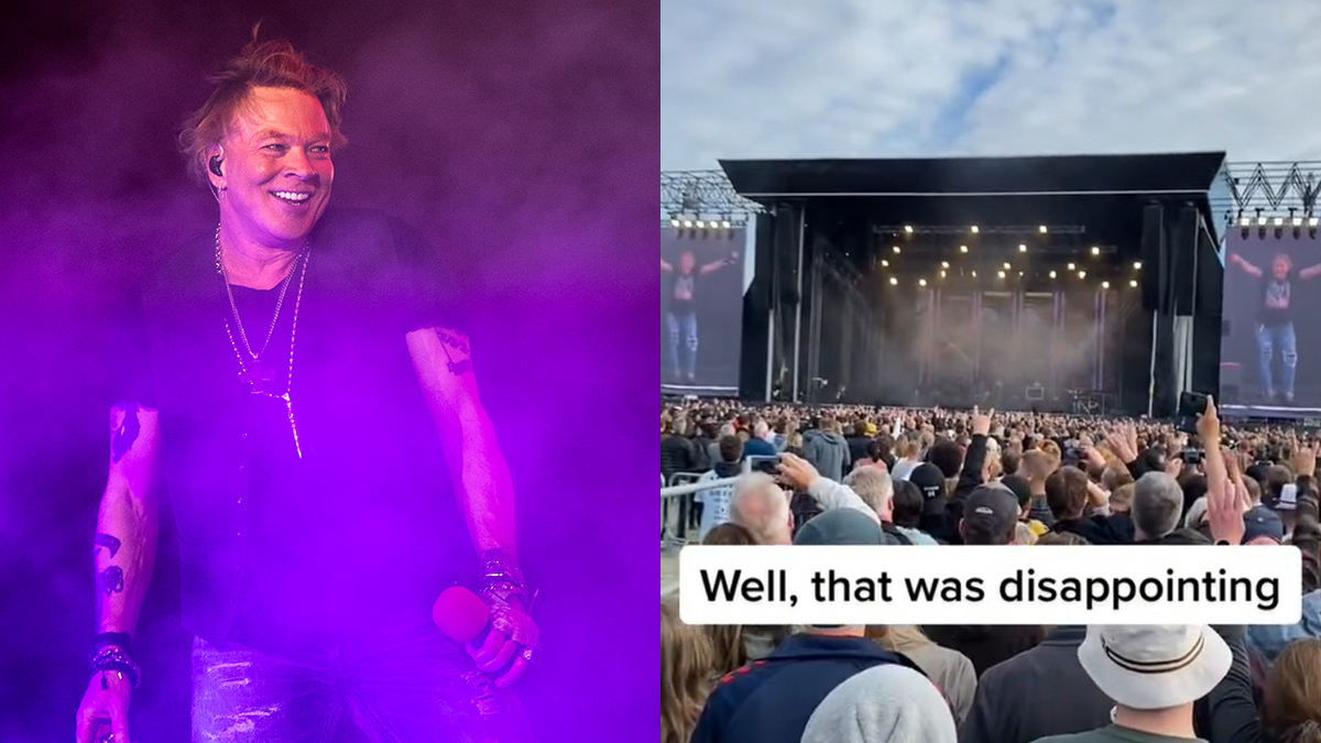 People are losing their minds over this recent and highly questionable viral Guns N' Roses performance