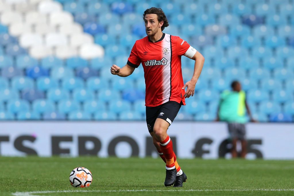 Luton Town season preview 2023/24 Tom Lockyer of Luton Town in action during the pre-season friendly match between Sheffield Wednesday and Luton Town at Hillsborough on July 29, 2023 in Sheffield, England. (Photo by Ashley Allen/Getty Images)