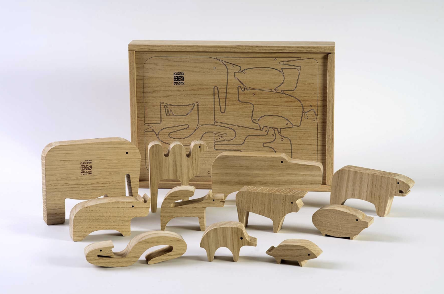 You can now get your hands on Enzo Mari's classic wooden animal puzzles