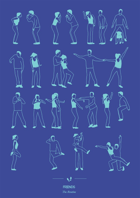 dance routine poster