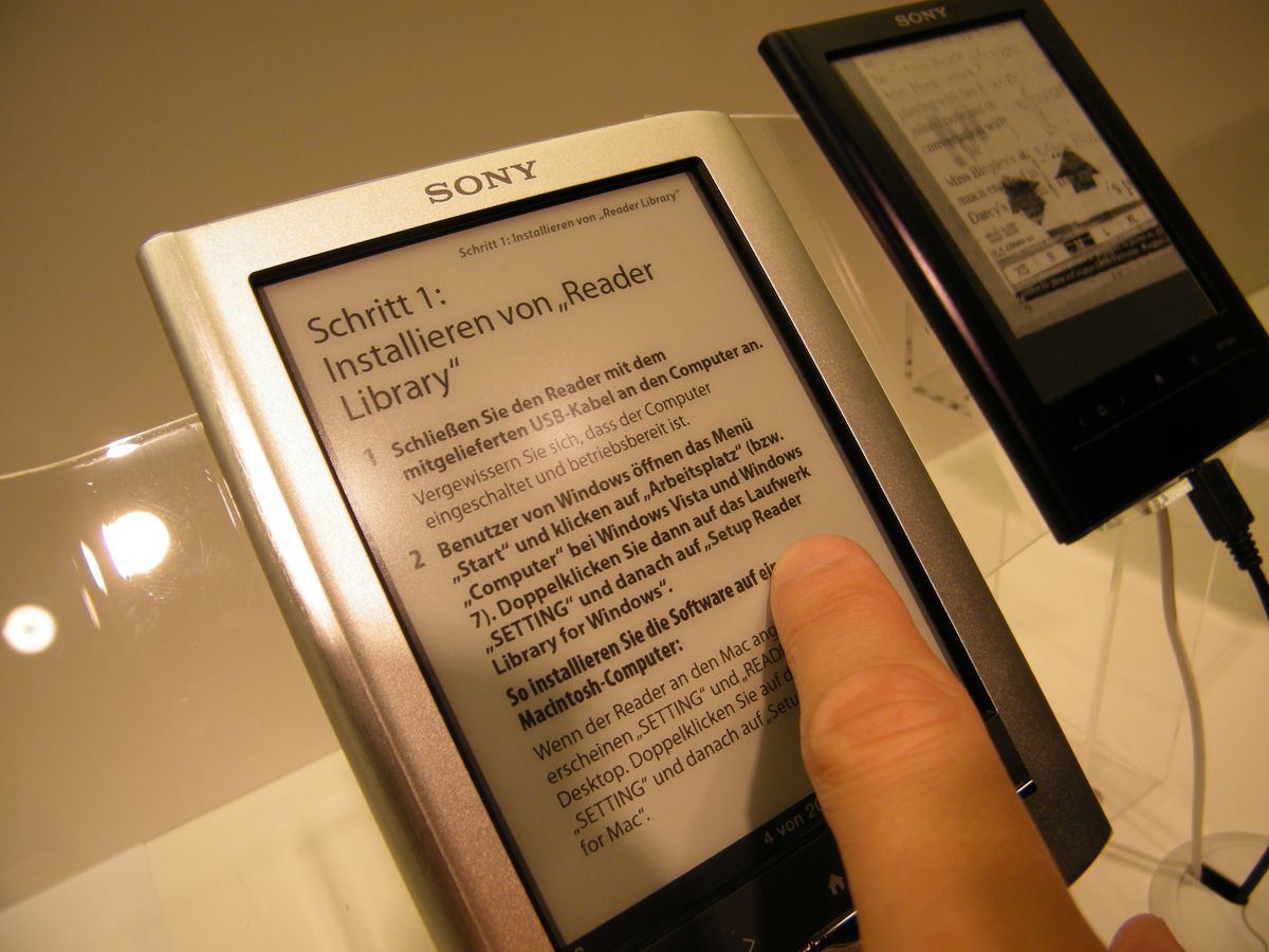 Sony to launch new Kindlebashing ereaders in August? TechRadar