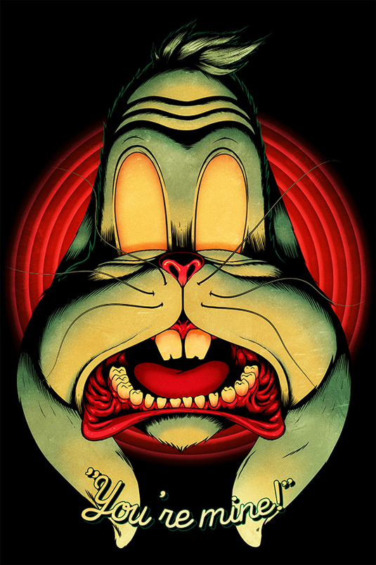 looney tunes illustrations