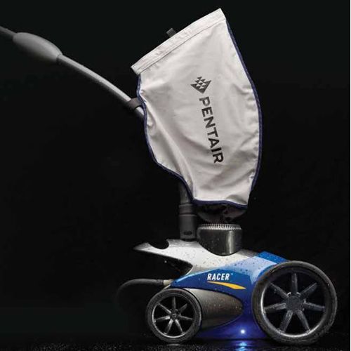 This pressure pool cleaner has a large intake and bag so it can handle large debris from the bottom of your pool.