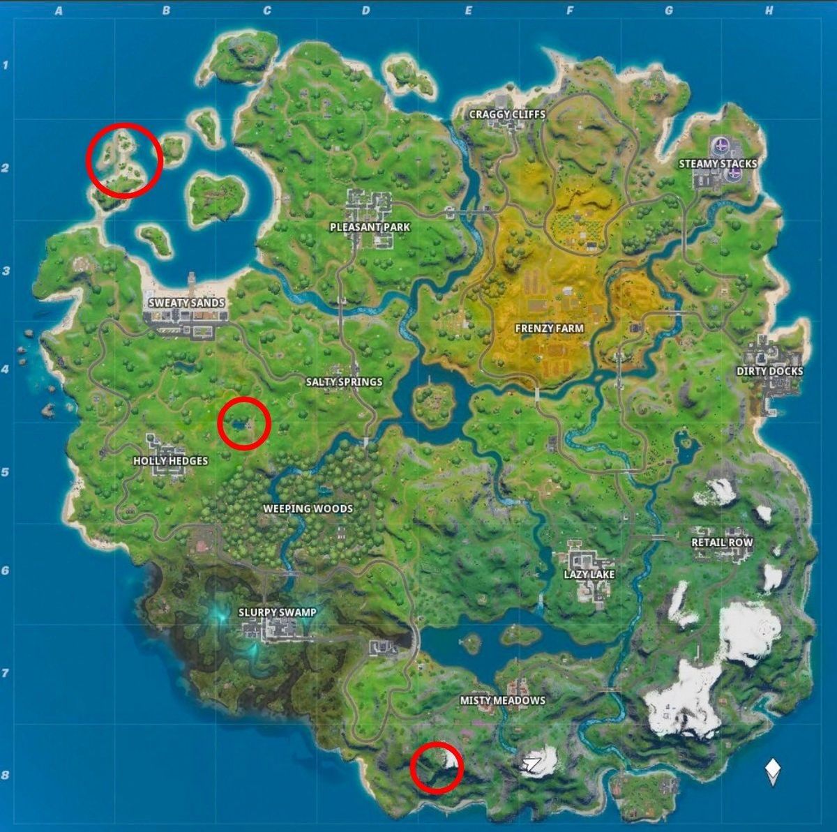 challenge map