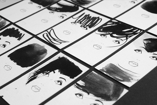 make-up artist business cards
