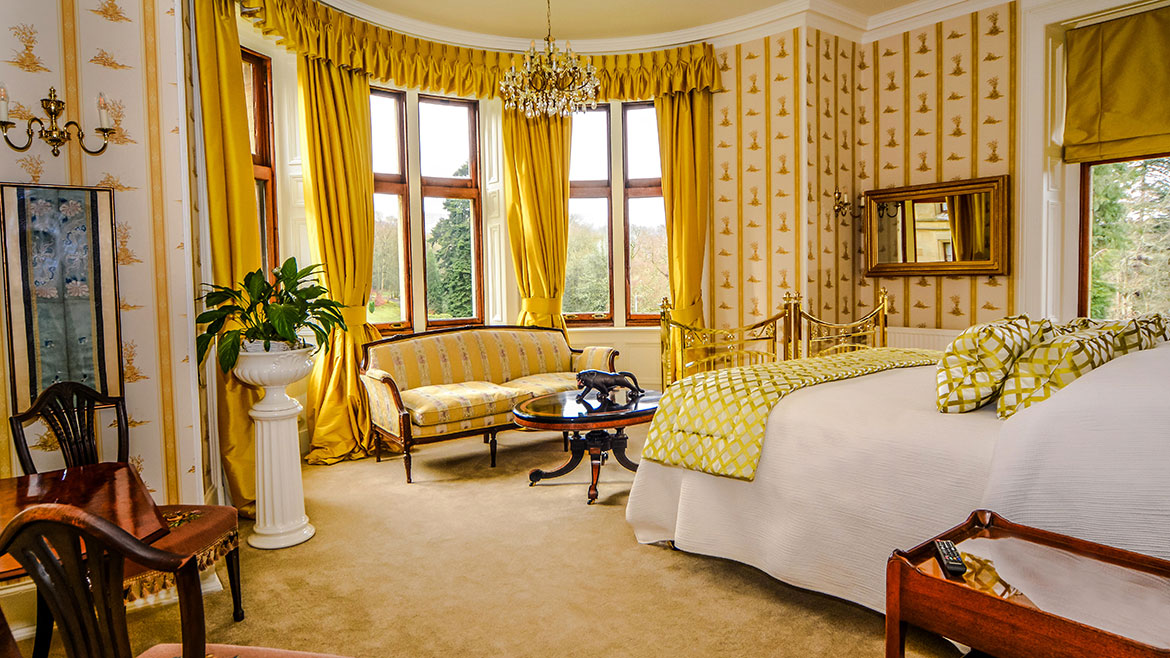 A bedroom at Palé Hall