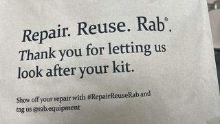 Rab recycled bag